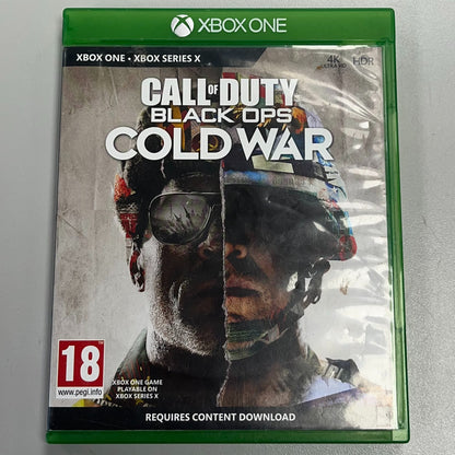XBOX ONE CALL OF DUTY BLACK OPS COLD WAR GAME