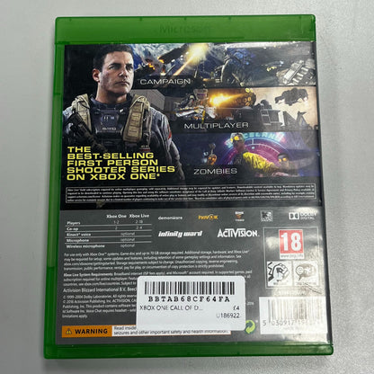 XBOX ONE CALL OF DUTY INFINITE WARFARE GAME