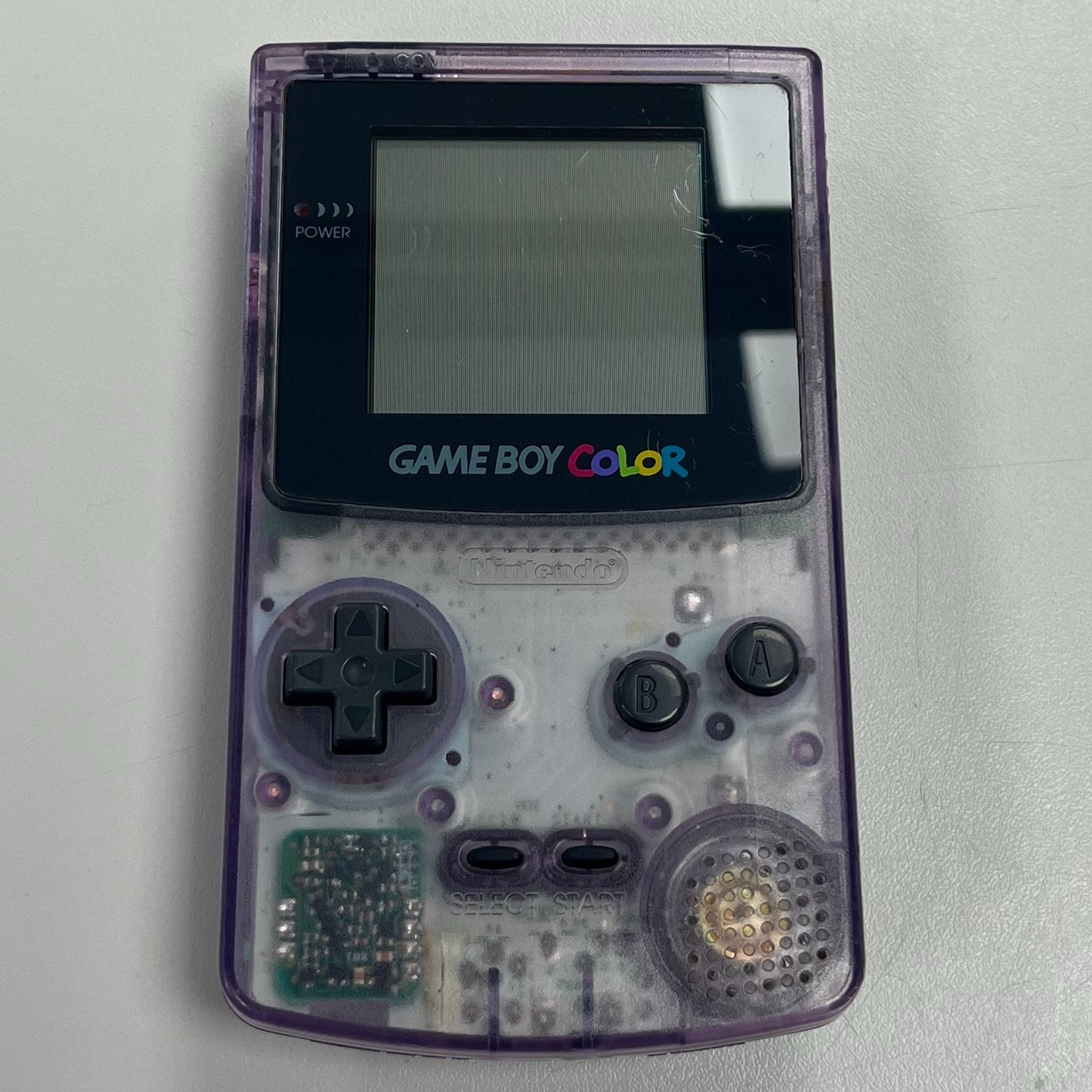 GAMEBOY COLOUR PURPLE/CLEAR