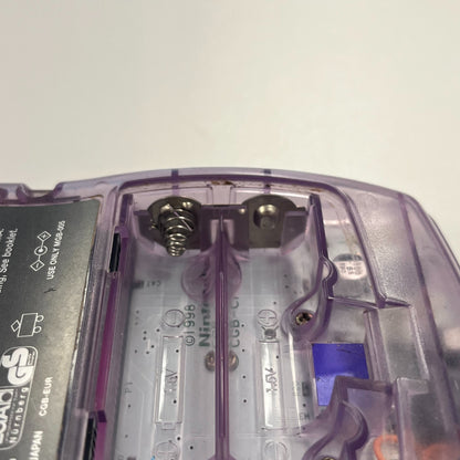 GAMEBOY COLOUR PURPLE/CLEAR