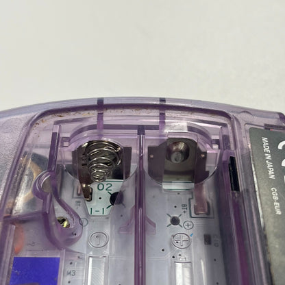GAMEBOY COLOUR PURPLE/CLEAR