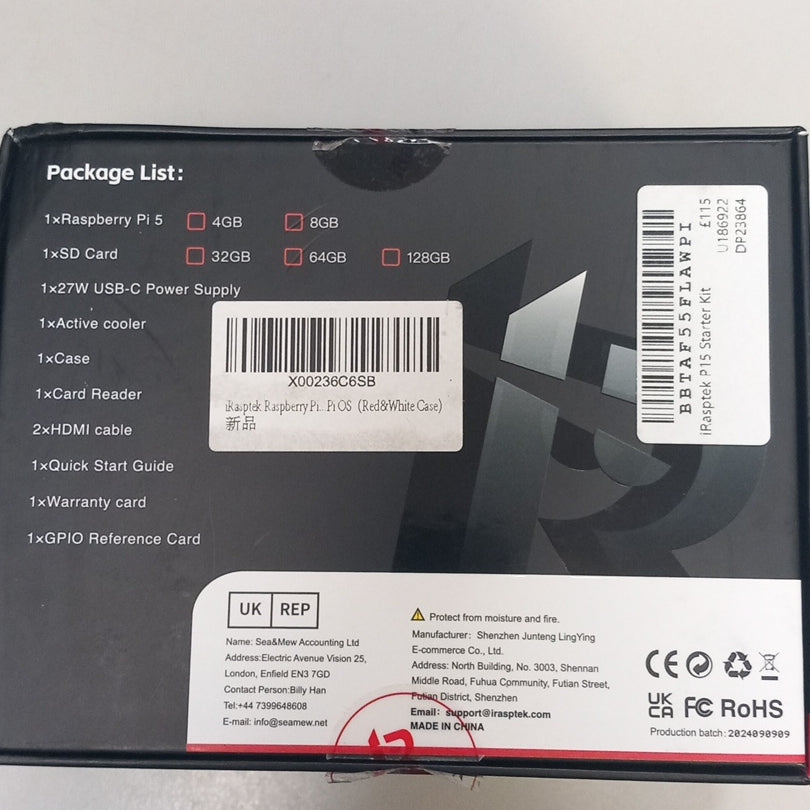 iRasptek P15 Starter Kit