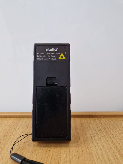 Atolla T201 Laser Distance Measurer – Unit Only, Good Cond, 12M Warranty