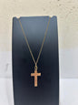 9CT Gold Necklace & Cross