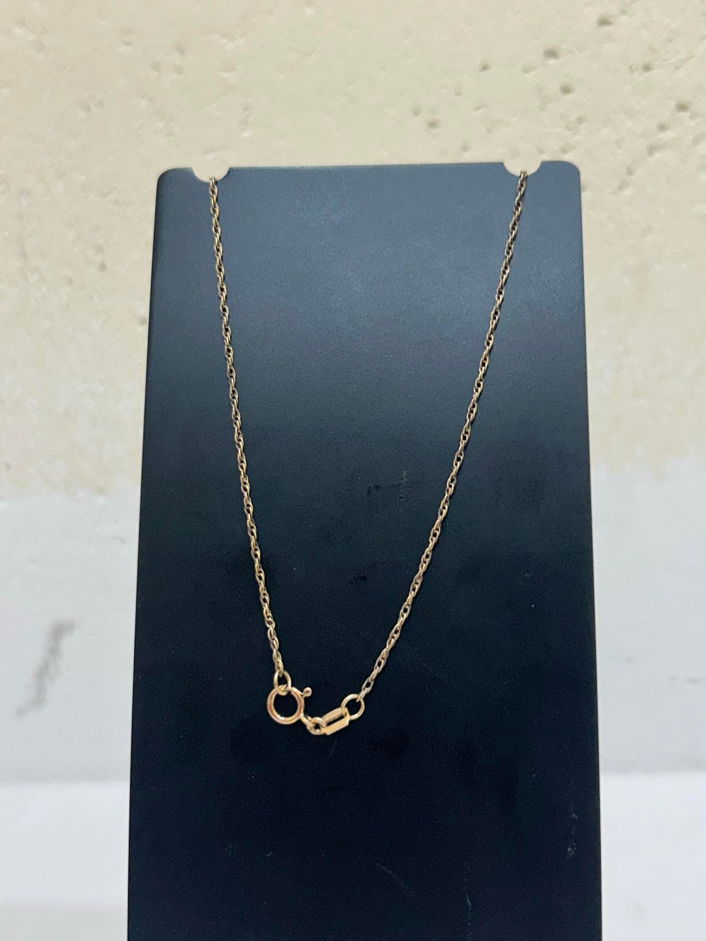 9CT Gold Necklace & Cross