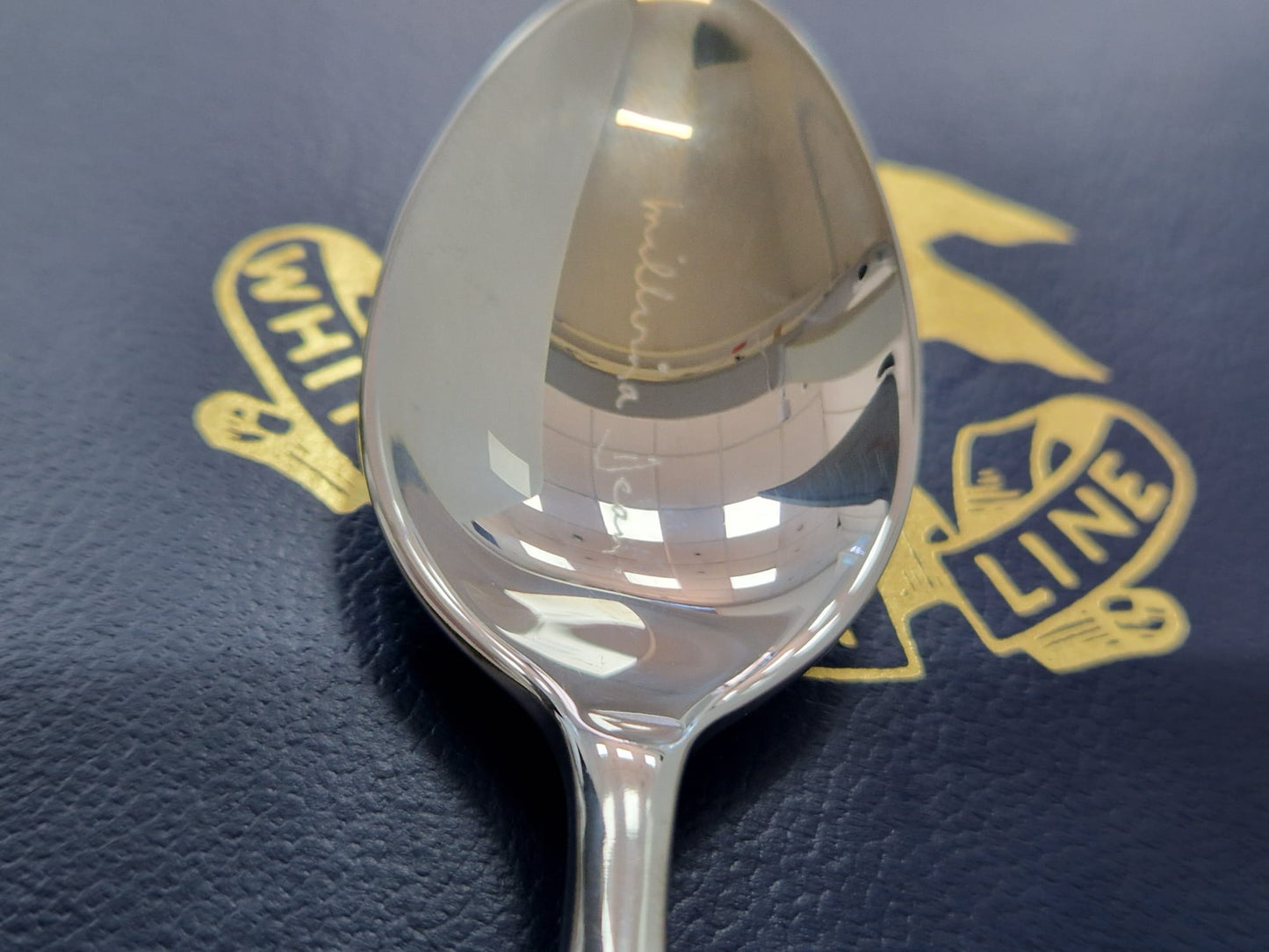 Vtg Titanic Millvina Dean Spoon Boxed w/ Cert Arthur Price White Star Line