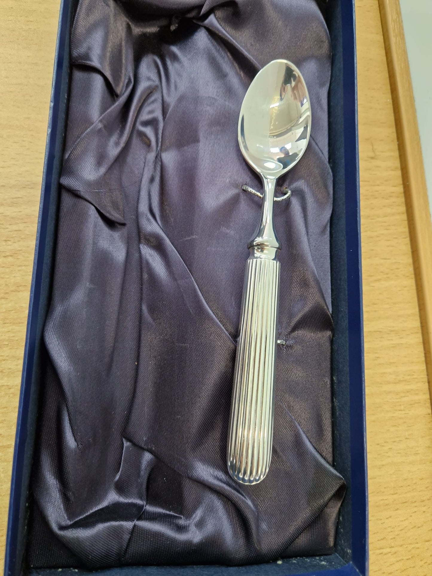 Vtg Titanic Millvina Dean Spoon Boxed w/ Cert Arthur Price White Star Line