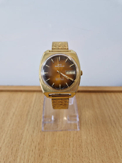 Caravelle Set-O-Matic Watch w/ Elastic Strap Used - 12 Month Warranty - Money Maker 