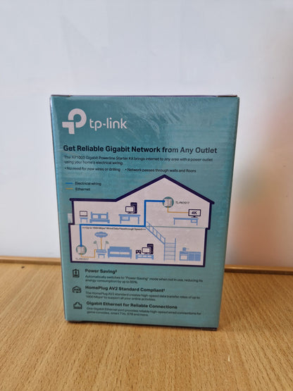 TP-Link TL-9A7017 Powerline Adapter Kit – New Sealed – 12 Month Warranty