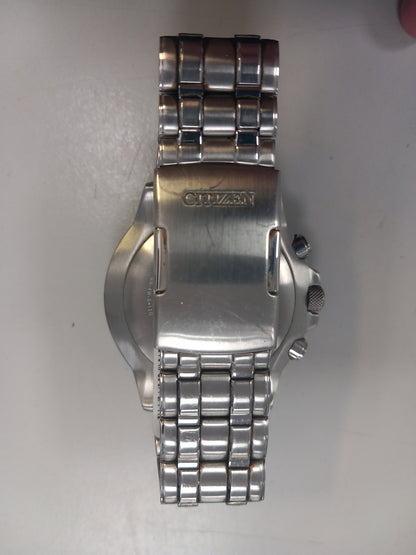 Citizen ProMaster Skyhawk Eco-Drive Radio Controlled Watch U600 Stainless Steel