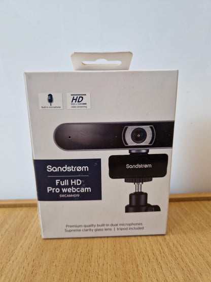 Soundstrom Full HD Pro Webcam - New - Open Box - 12 Month Warranty
