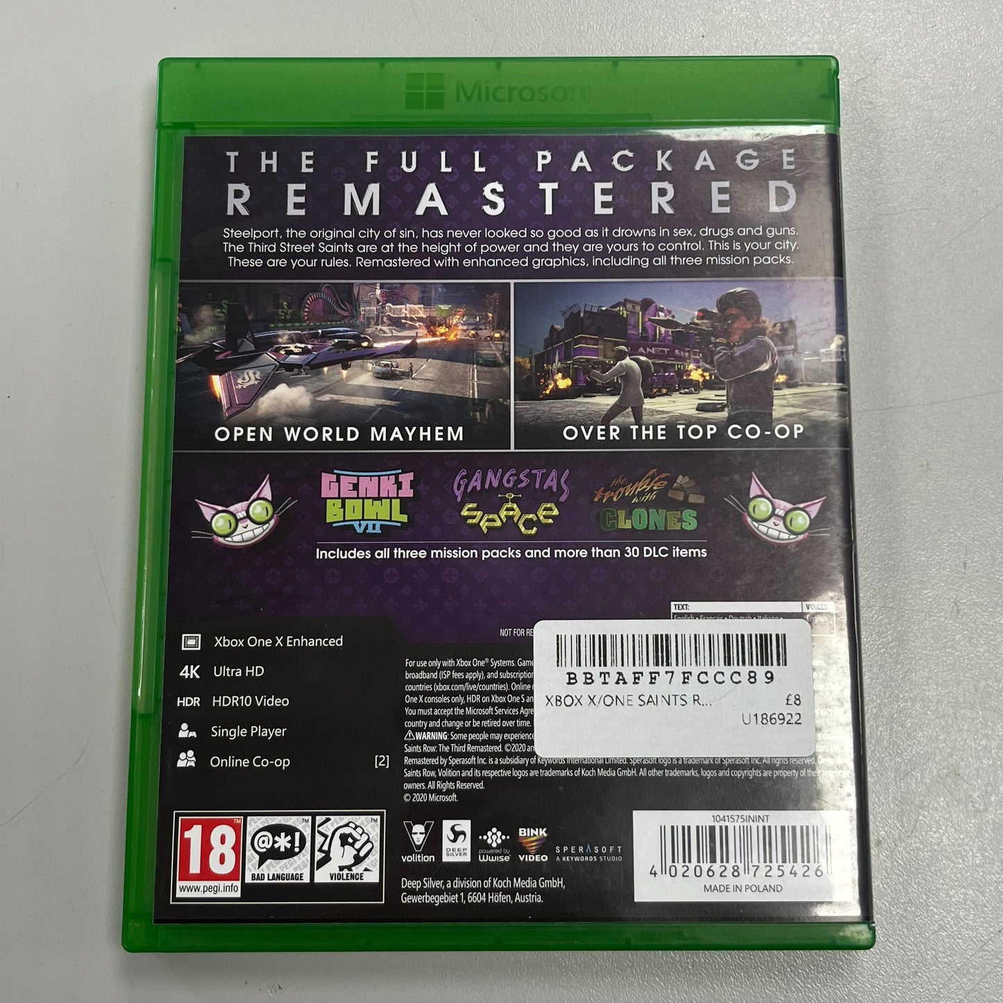 Saints Row The Third Remastered