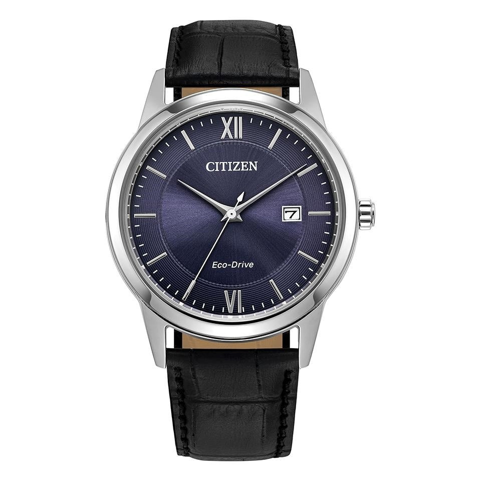 Citizen AW1780-09L Eco-Drive Black Leather Strap Watch