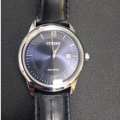 Citizen AW1780-09L Eco-Drive Black Leather Strap Watch