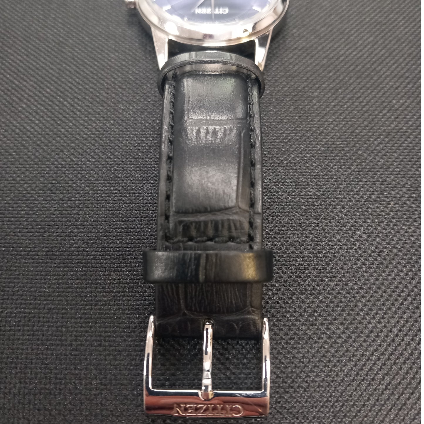 Citizen AW1780-09L Eco-Drive Black Leather Strap Watch