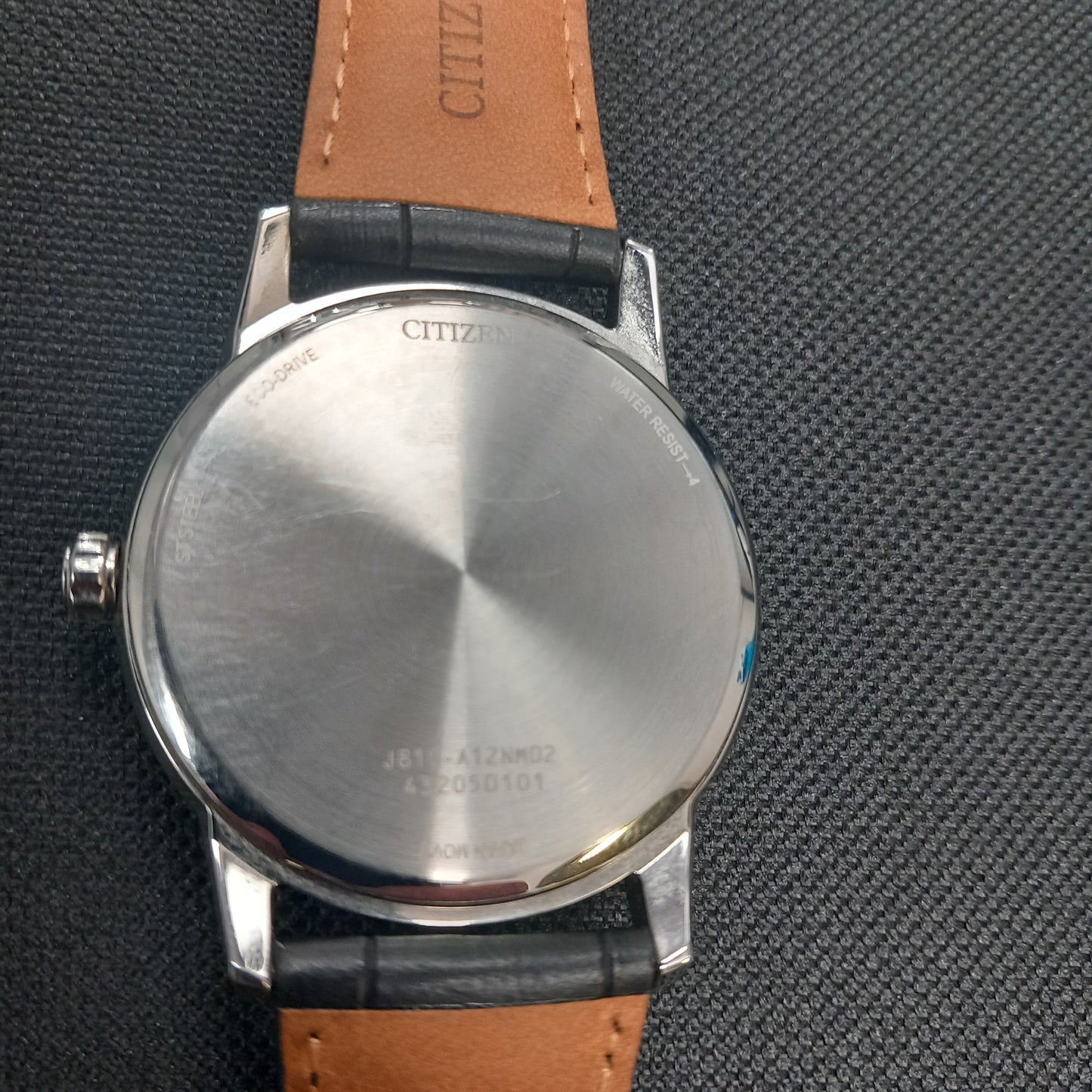 Citizen AW1780-09L Eco-Drive Black Leather Strap Watch