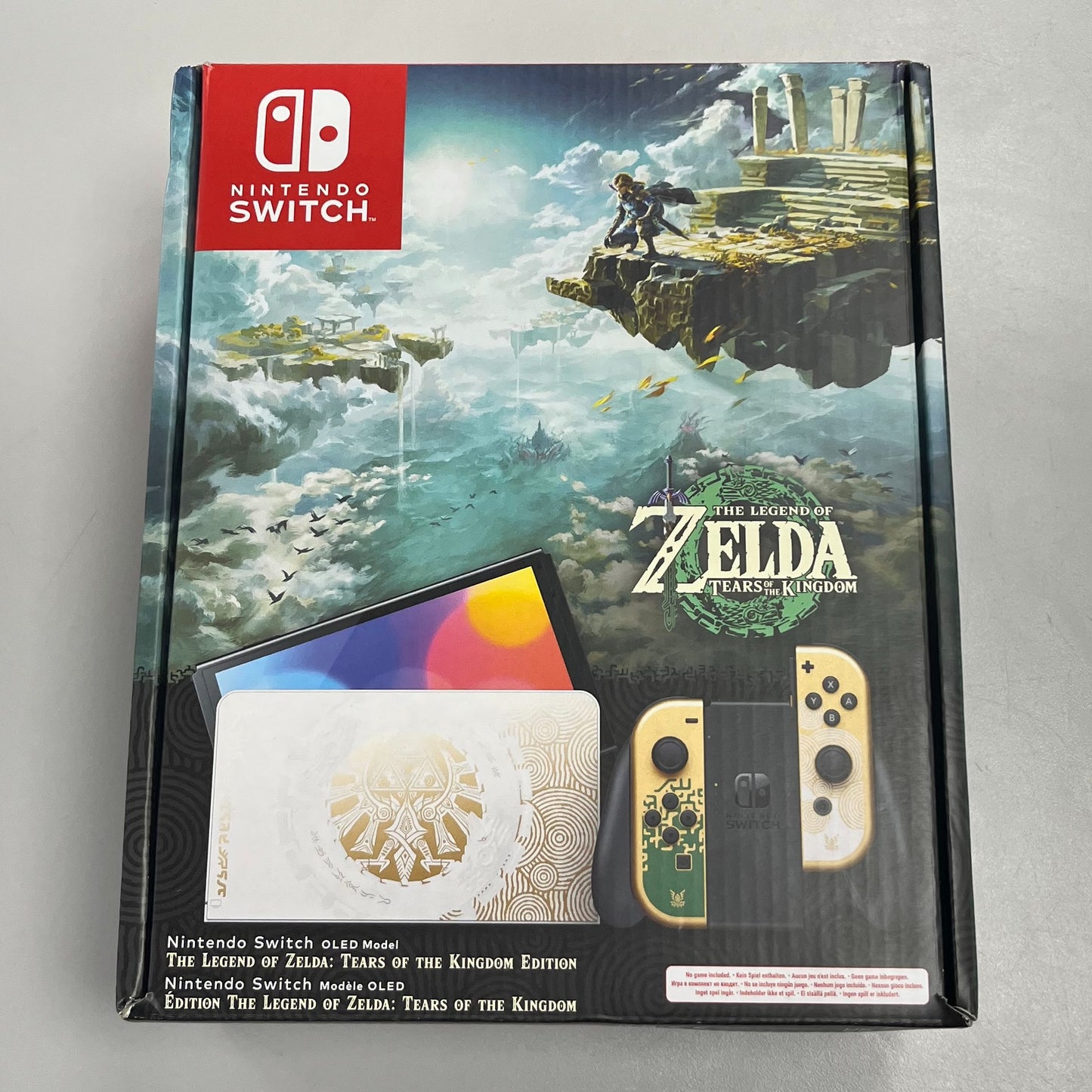 Switch Legand of Zelda console