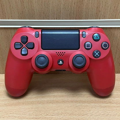 Sony DualShock 4 V2 Wireless Controller Red PS4 Official Genuine Magma Red - Money Maker 