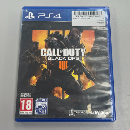PS4 COD Black Ops 4