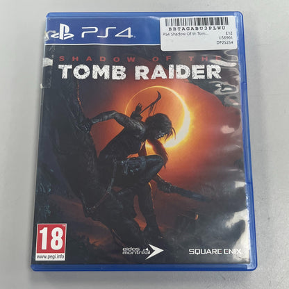 PS4 Shadow Of th Tomb Raider