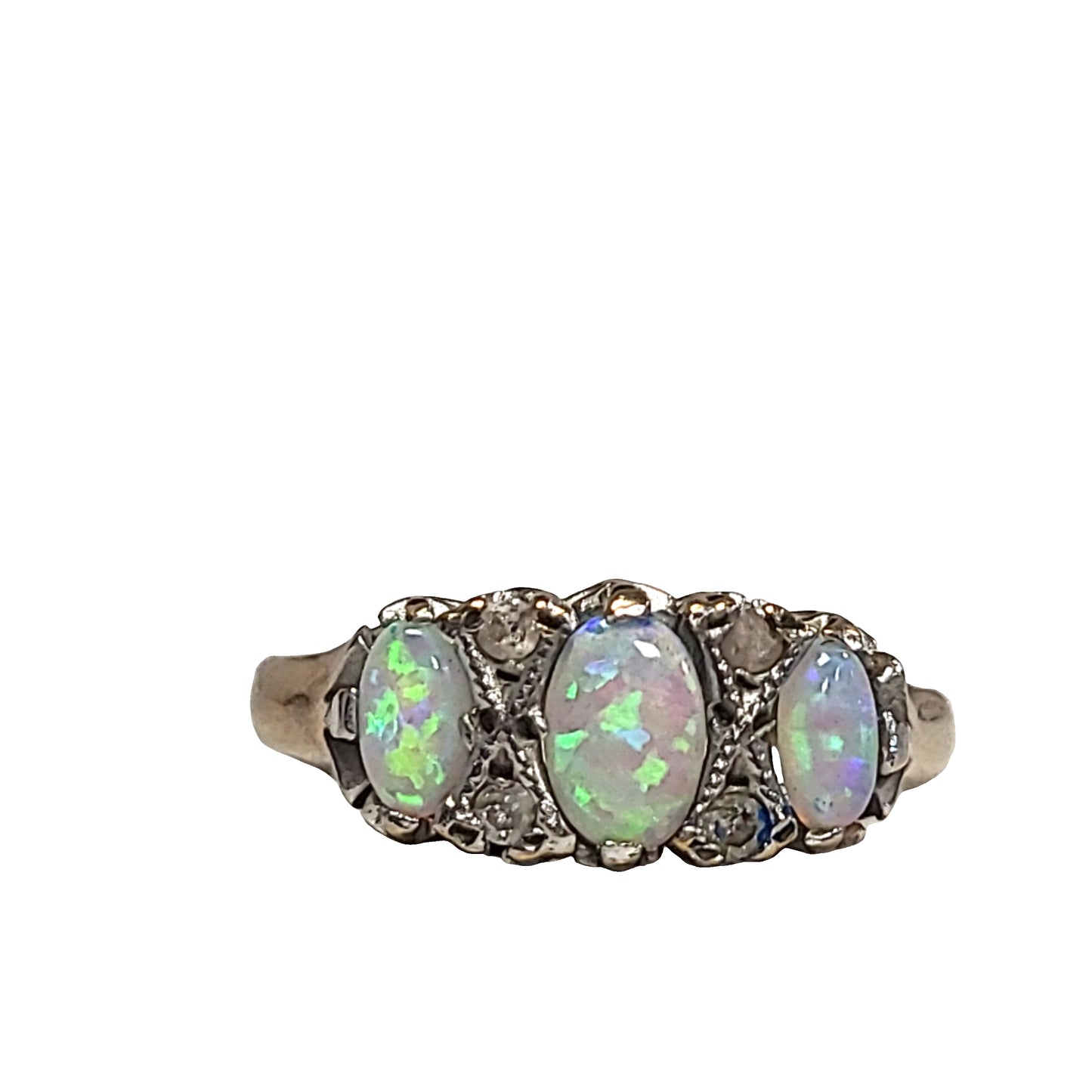 9ct Opal Ring Size M