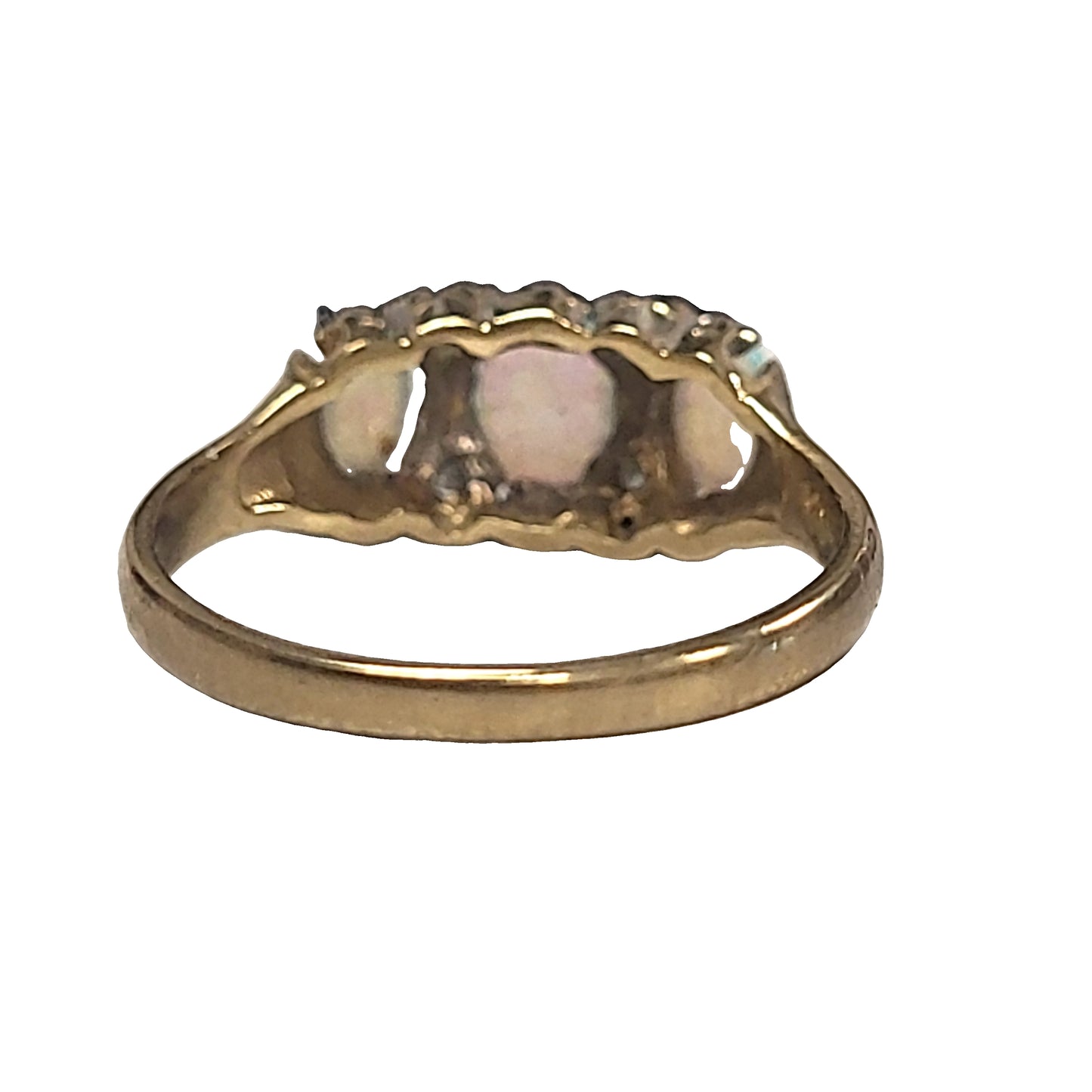 9ct Opal Ring Size M