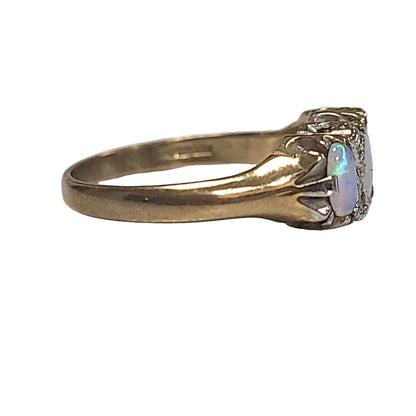 9ct Opal Ring Size M