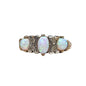 3 stone opal 9ct ring M