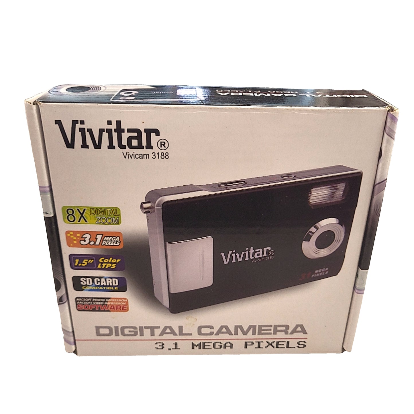 VIVITAR VIVICAM 3188 DIGITAL CAMERA