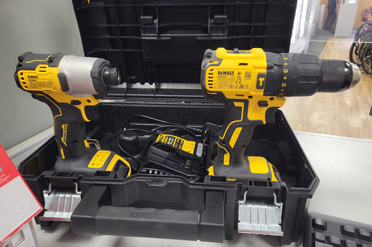 DeWalt XR Brushless Twin Pack – DCD778 Drill Driver & DCF840 Impact Driver