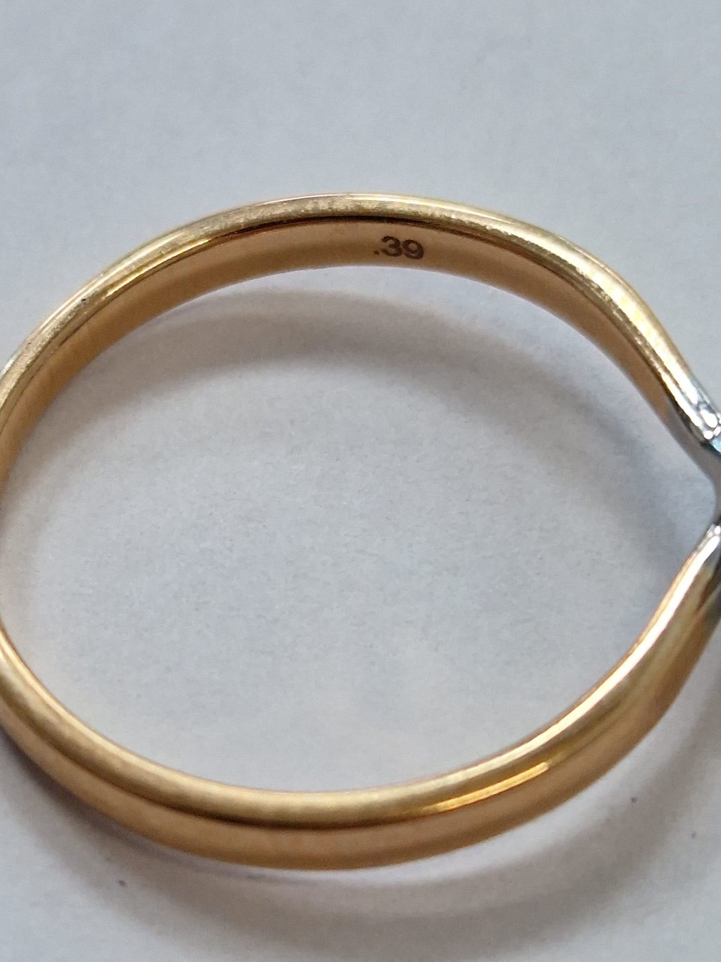 Beaverbrooks Winds Embrace 18K Rose & White Gold Diamond Ring