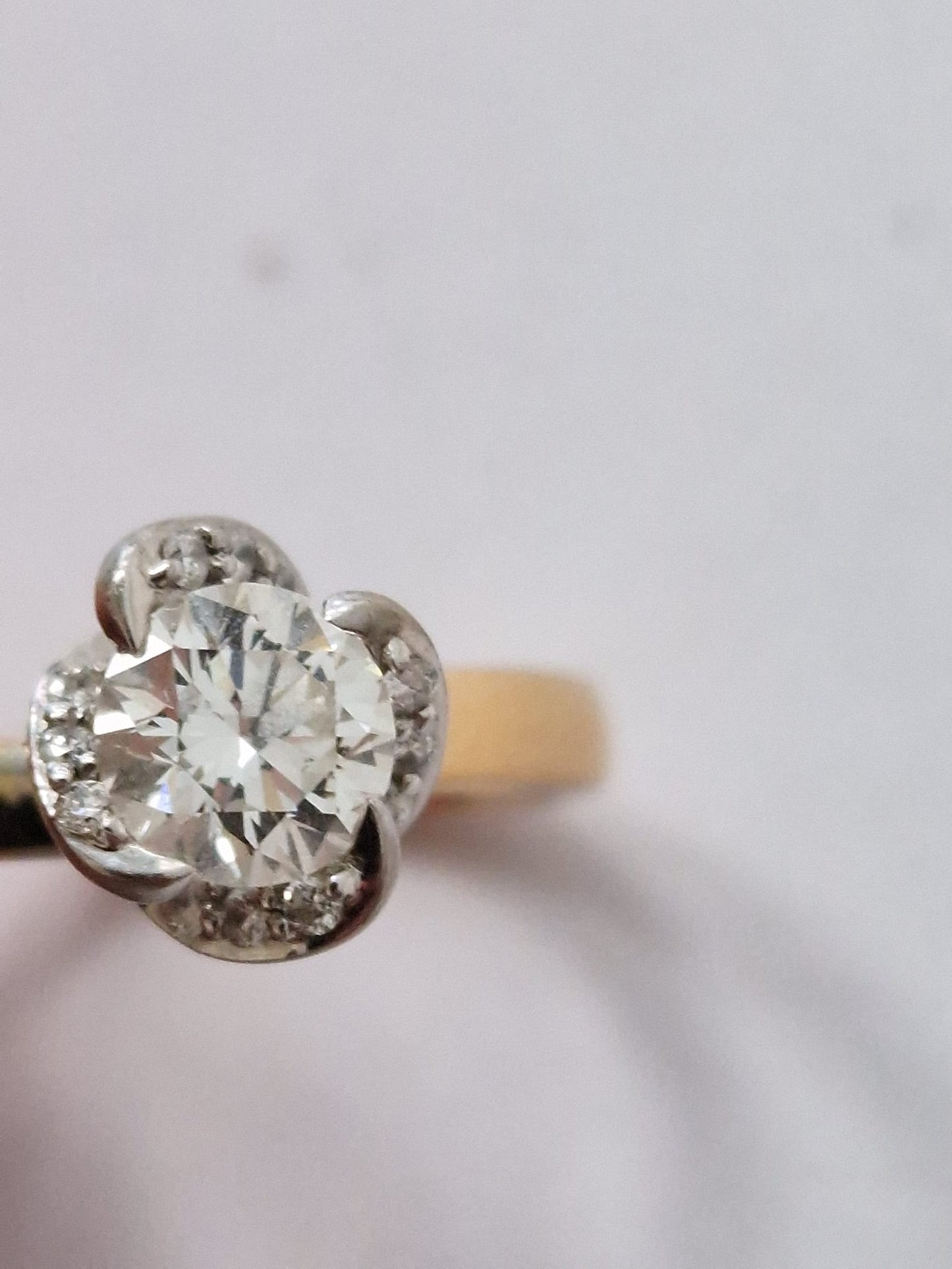 Beaverbrooks Winds Embrace 18K Rose & White Gold Diamond Ring