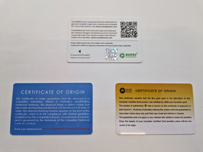 Beaverbrooks Winds Embrace 18K Rose & White Gold Diamond Ring