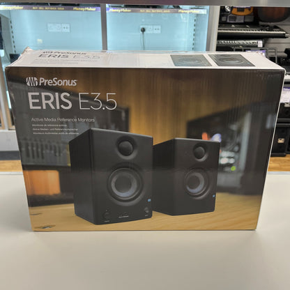 PreSonus Eris E3.5 Active Media Reference Monitors – Pair – Boxed
