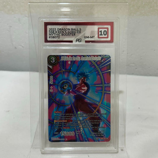 2022 Dragon Ball TCG Ken Son Goku, Concentrated Destruction - PG Grading 10