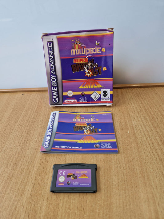 Retro Nintendo GBA Triple Game – Millipede, Super Breakout, Lunar Lander
