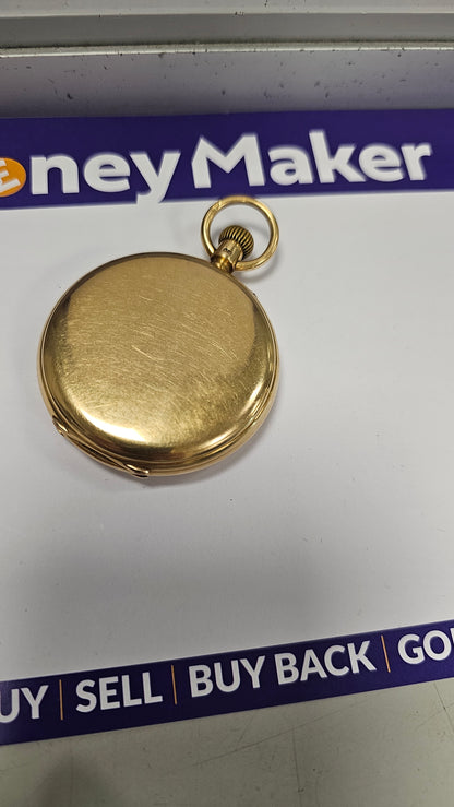 Antique 18K Gold Pocket Watch 128g Wales & McCulloch Admiralty Watchmakers