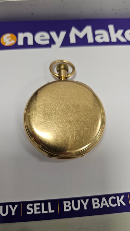 Antique 18K Gold Pocket Watch 128g Wales & McCulloch Admiralty Watchmakers