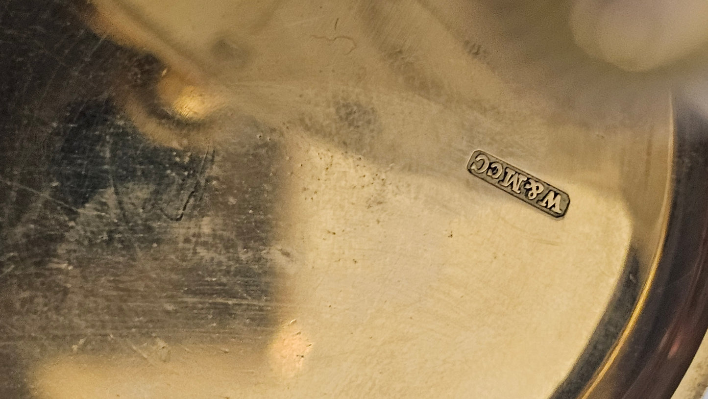 Antique 18K Gold Pocket Watch 128g Wales & McCulloch Admiralty Watchmakers