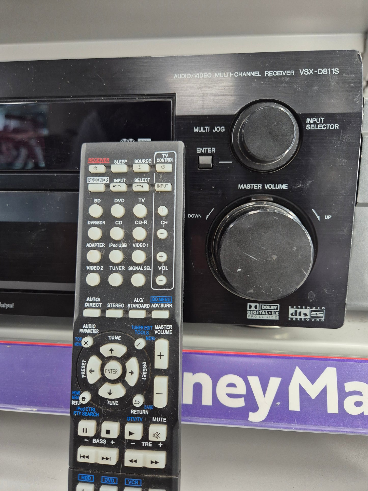 PIONEER VSX-D811S 24 BIT D/A CONVERTER RECEIVER