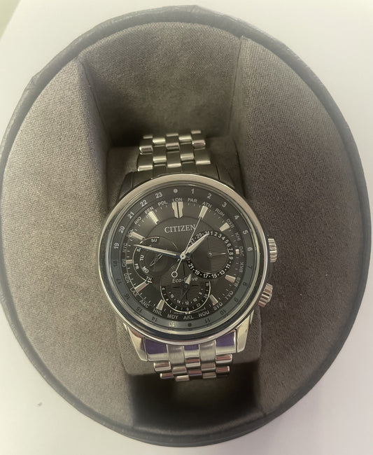 Citizen Eco-Drive Chronograph Men’s Watch M114082 – Solar, Stainless – Tested