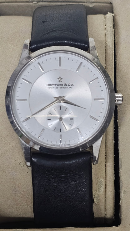 Dreyfuss & Co Hand Made Swiss Watch Series 1946 No.56 Cert 1987 Vintage