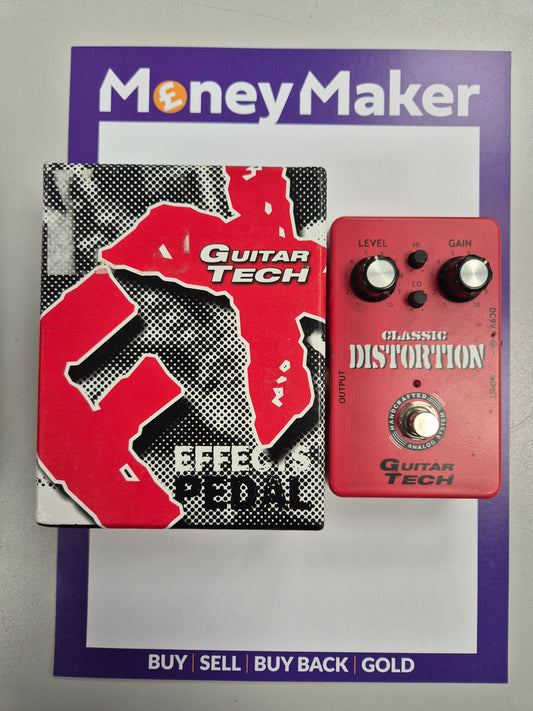 GUITAR TECH GTE0012 CLASSIC DISTORTION PEDAL