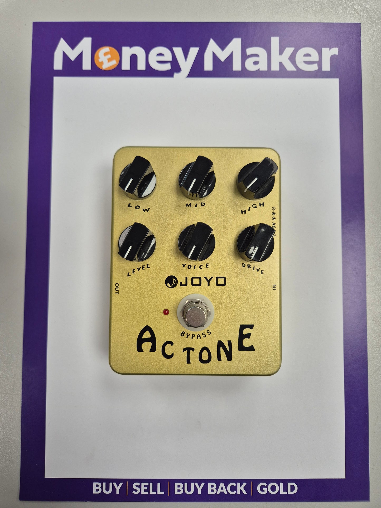 JOYO ACTONE BYPASS GUITAR PEDAL