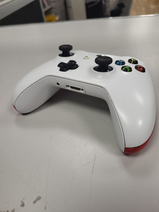 Microsoft Xbox Wireless Controller White Red Black – Official Genuine Gamepad - Money Maker 
