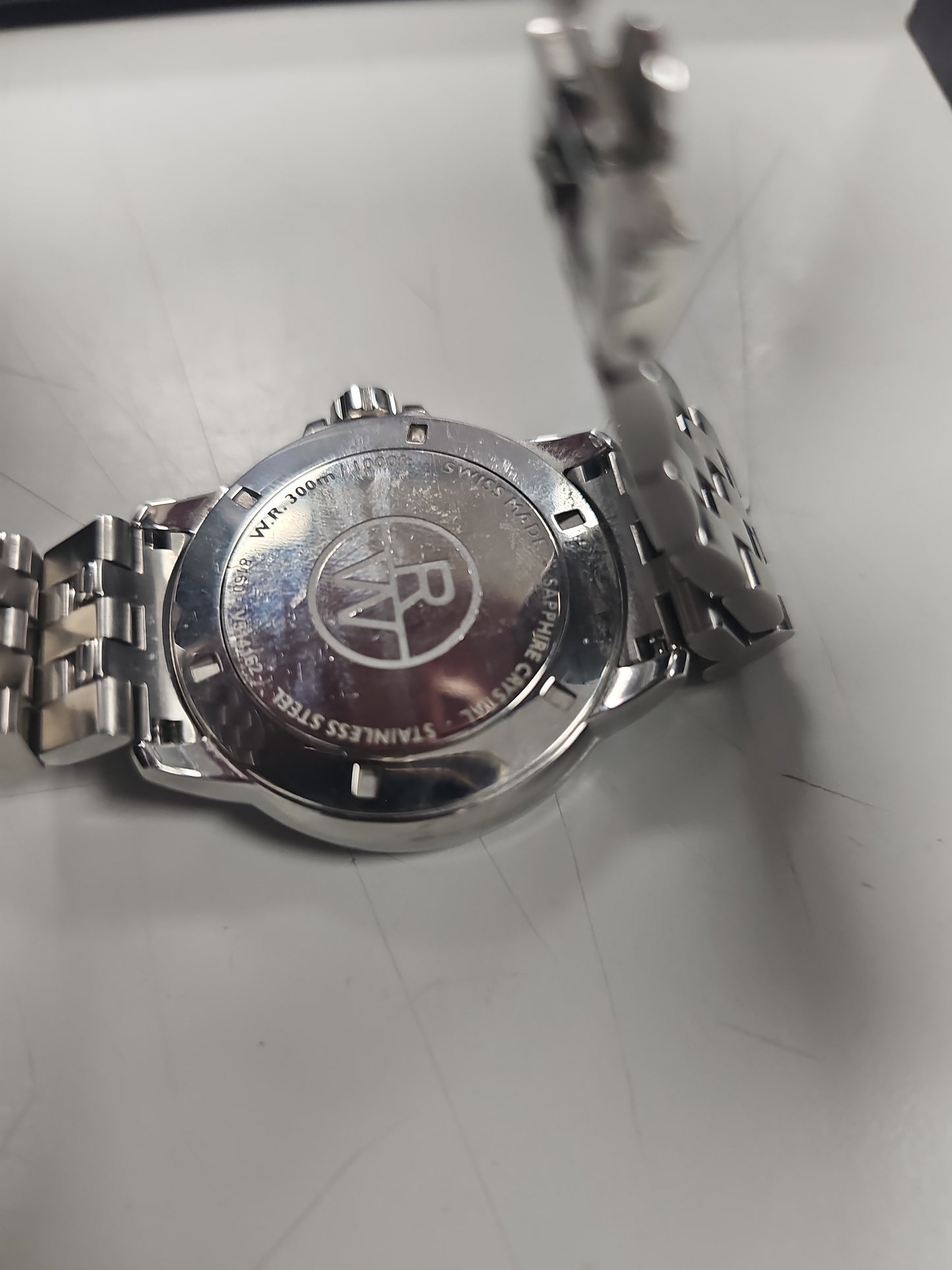 Raymond Weil Tango Men’s Swiss Watch 300m Diver Date Roman Dial Box - Money Maker 