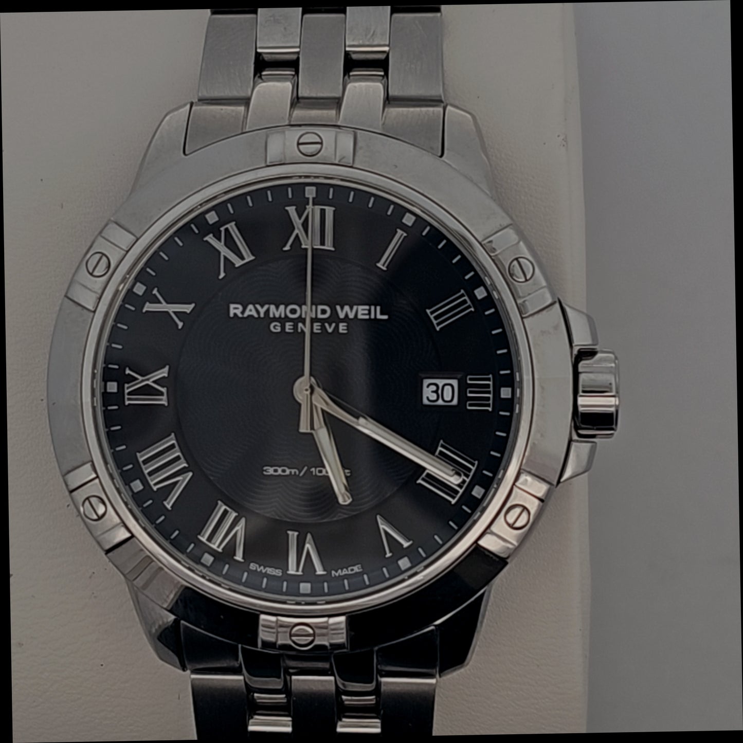 Raymond Weil Tango Men’s Swiss Watch 300m Diver Date Roman Dial Box - Money Maker 