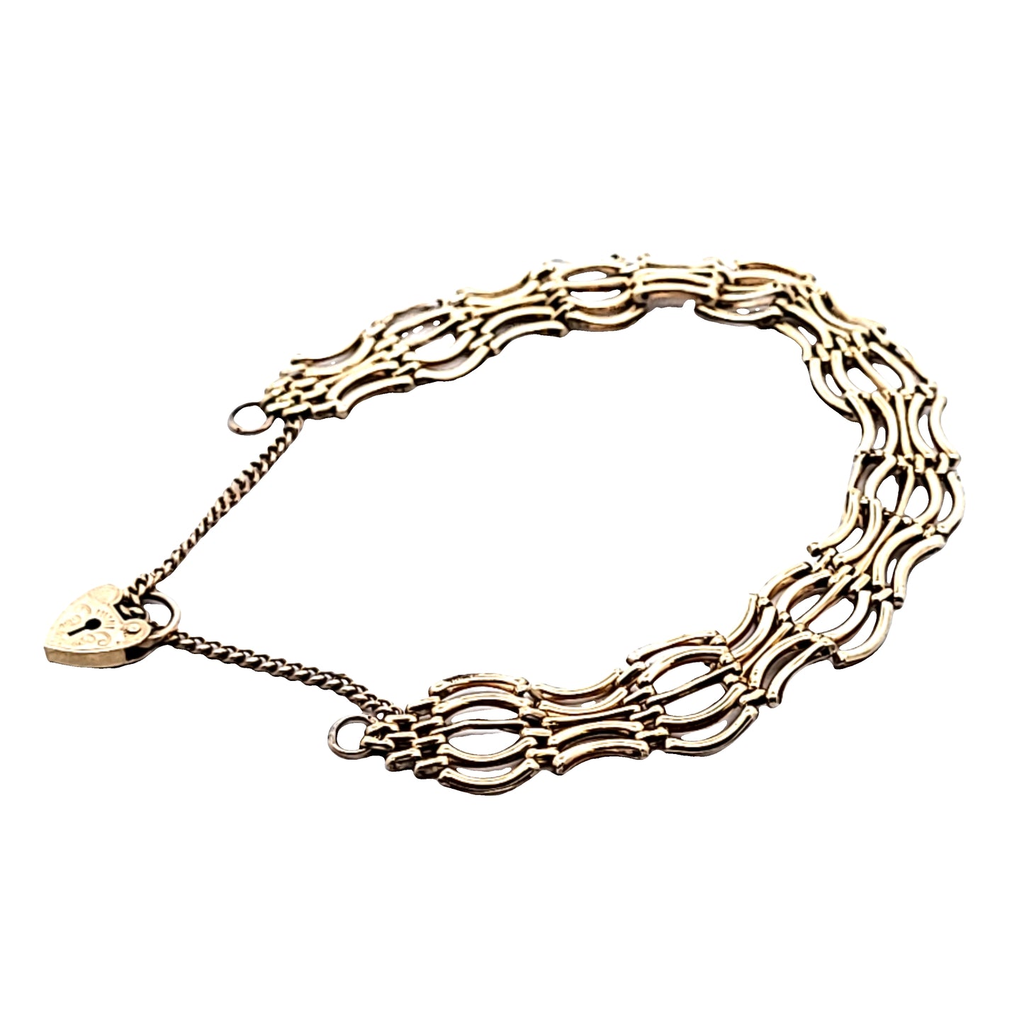9CT Vintage Gold Bracelet - Money Maker 