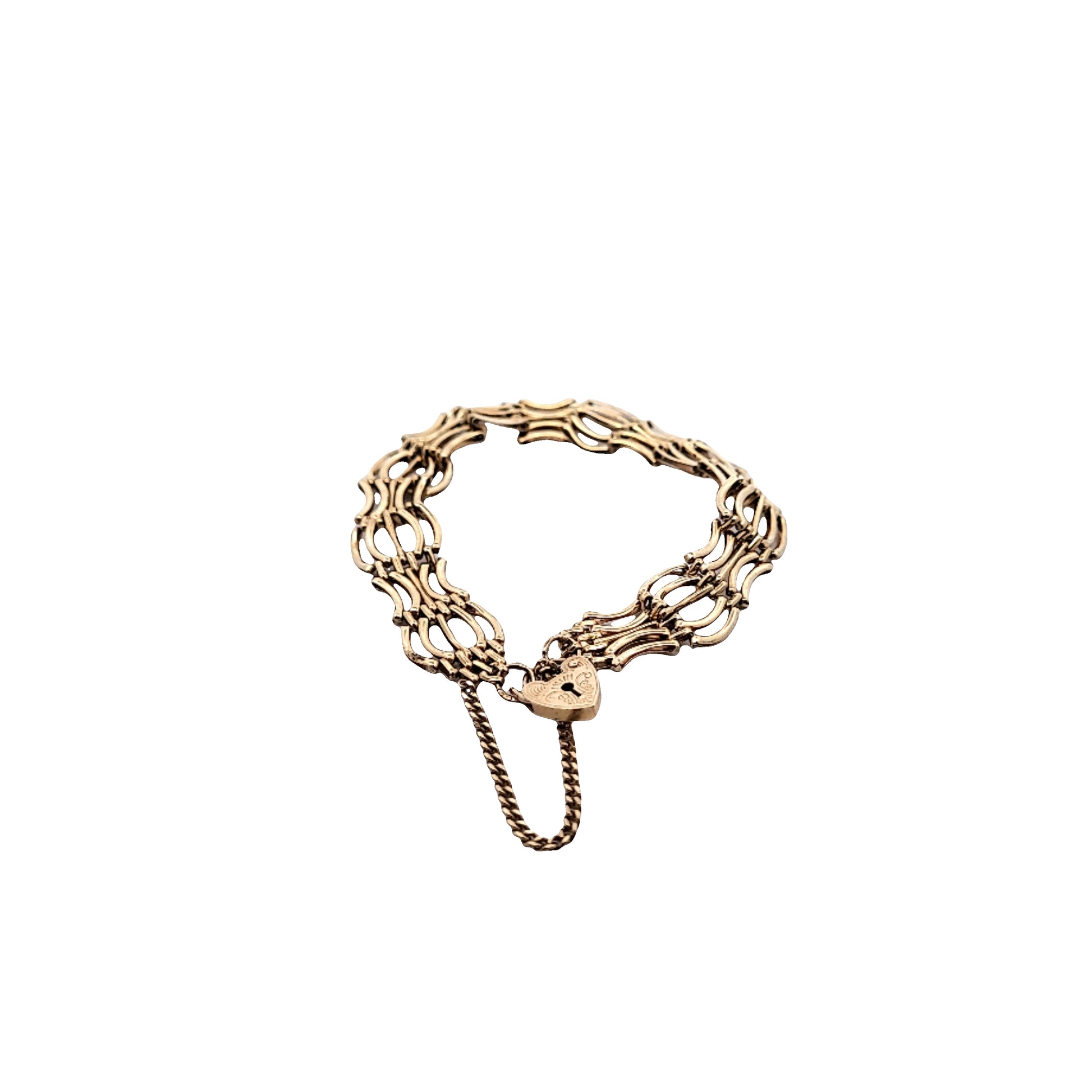 9CT Vintage Gold Bracelet - Money Maker 
