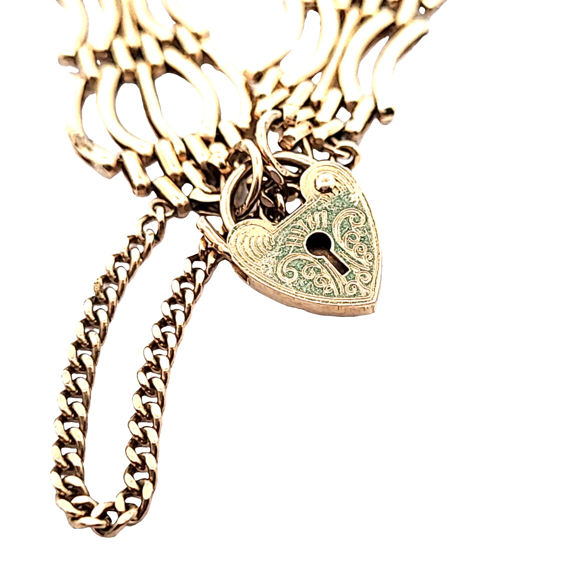 9CT Vintage Gold Bracelet - Money Maker 